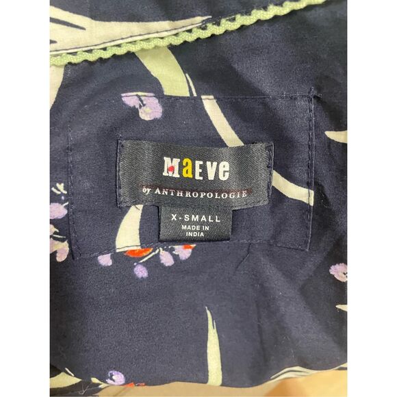 Anthropologie x Maeve The Zooey Bubble-Sleeve Blouse Size XS - Picture 11 of 12